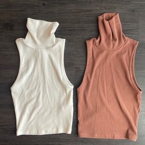 Zara Turtleneck Crop Top